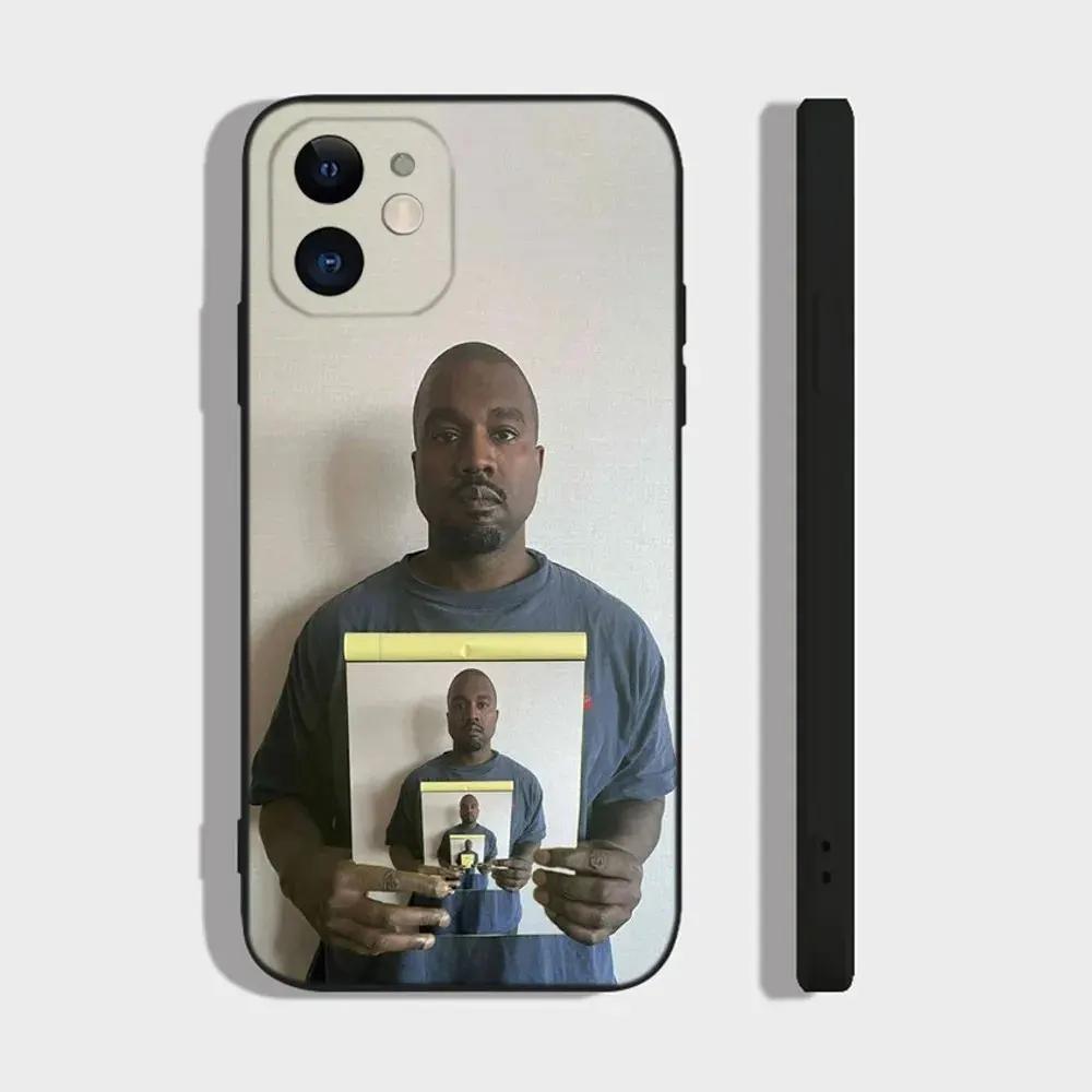 Funny Singer Kanye West Ye Phone Case For iPhone 17 16 15 14 13 12 11 Pro Max Mini SE 7 Plus Air Shockproof Silcone Soft Cover