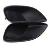 1Pair Driver + Passenger Side Fog Light Cover Fits 2007-2011 Toyota Yaris Sedan