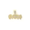 Hip Hop GANG Letter Pendant Street Personality Design Letter Cuban Chain Jewelry