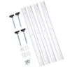 T Track and Slider Kit Aluminum Alloy Woodworking Sliding Slot Guide Rail T Slot Miter Track Jig
