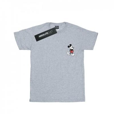 Mens Mickey Mouse Kickin Retro Chest T-Shirt