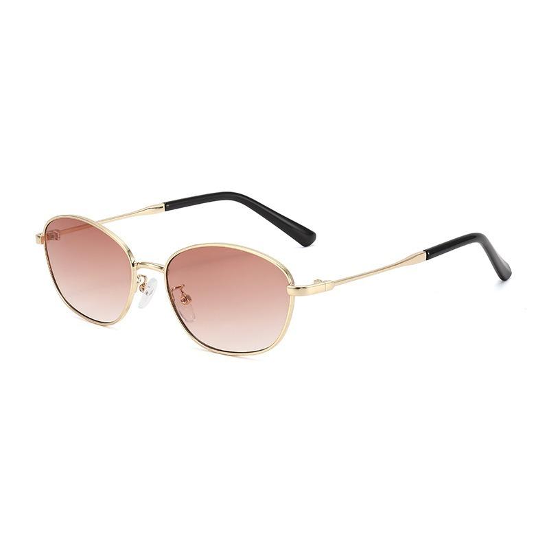 American Street Retro Small Face Metal Frame Fashion Unisex Sunglasses