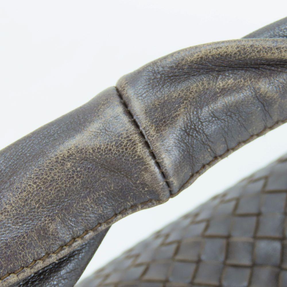 Used BOTTEGAVENETA Shoulder Bag INTRECCIATO 115653 Lambskin Brown One Belt