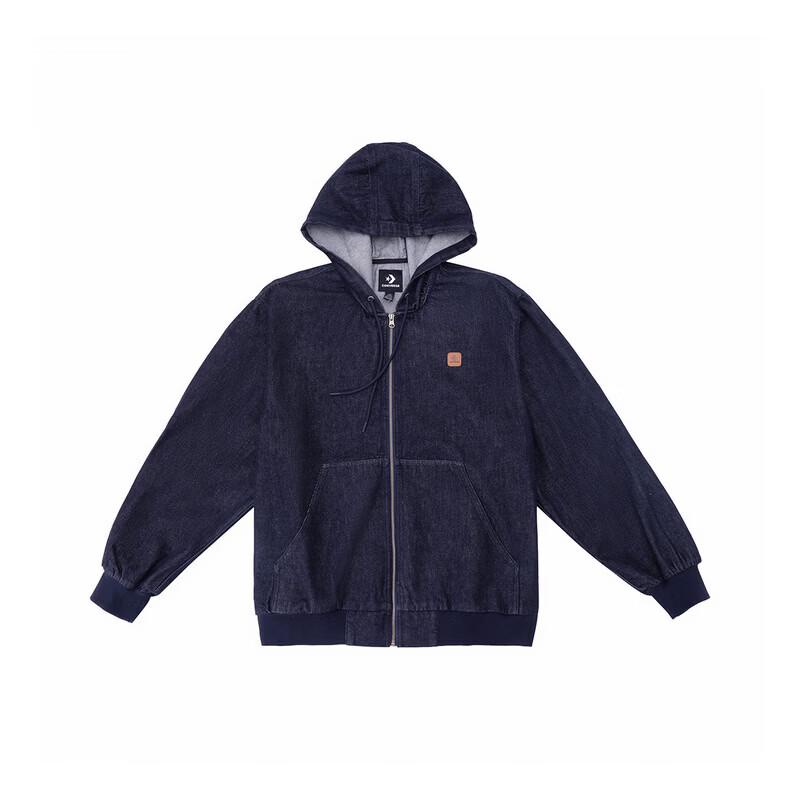 Converse Unisex Sporty Casual Hooded Jacket MCJ411 L