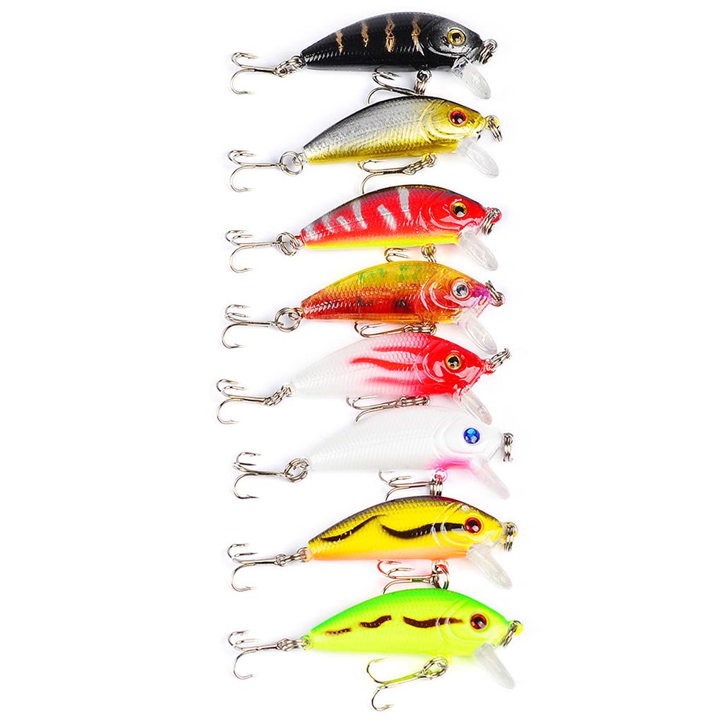 Fishing Lures Set Artificial Hard Bait Bionic Fishing Lure Minnow Bait Swimbait Crankbait Lures