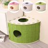 Four Seasons Cat House Stackable Cat Scratching Board Japanese Style Cat Castle Cat Furniture