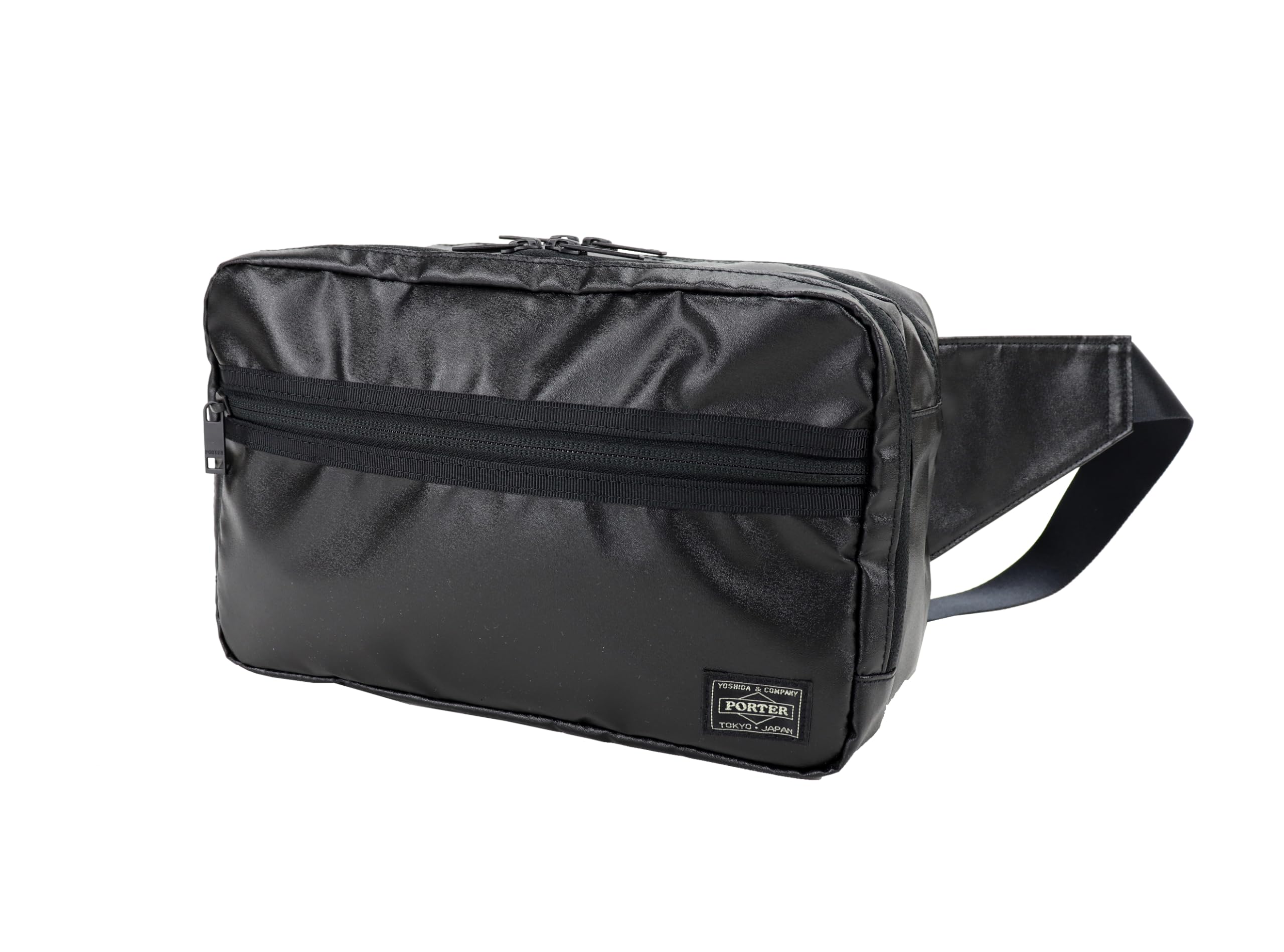 

[Porter] Bag Tactical Body Bag Waist Bag Yoshida Bag Men s Women s A5 Size (BlackBLK)