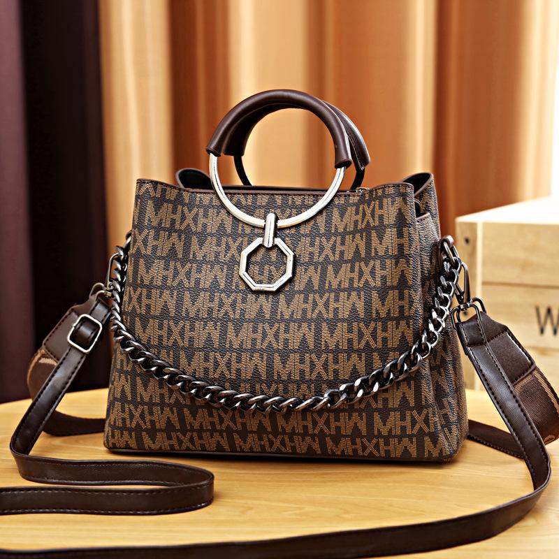 Bag Women's Bags Are Popular This Year 2025 New Foreign Style Women's Small Shoulder Crossbody Portable Bucket Bag Bag Women