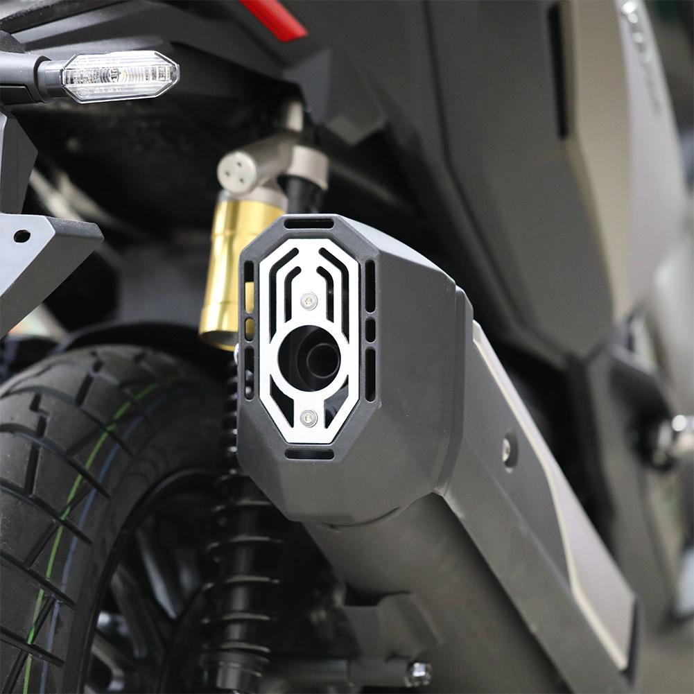 For HONDA ADV350 Motorcycle ADV 350 2025-2025 Exhaust Guard Pipe Tail End Decorative Cover Exhaust Tail Exhaust Cover Aluminum