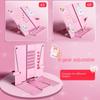 Portable Book Stopper Reading Stand Book Holder Metal Adjustable Student Book Stand Foldable Children Writing Bracket Office Use