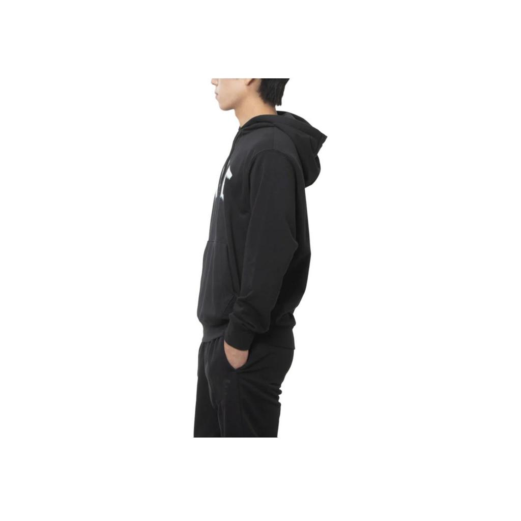 Nike American Retro Color Block Logo Printed Hoodie Men Hoodies Black FV9920-010
