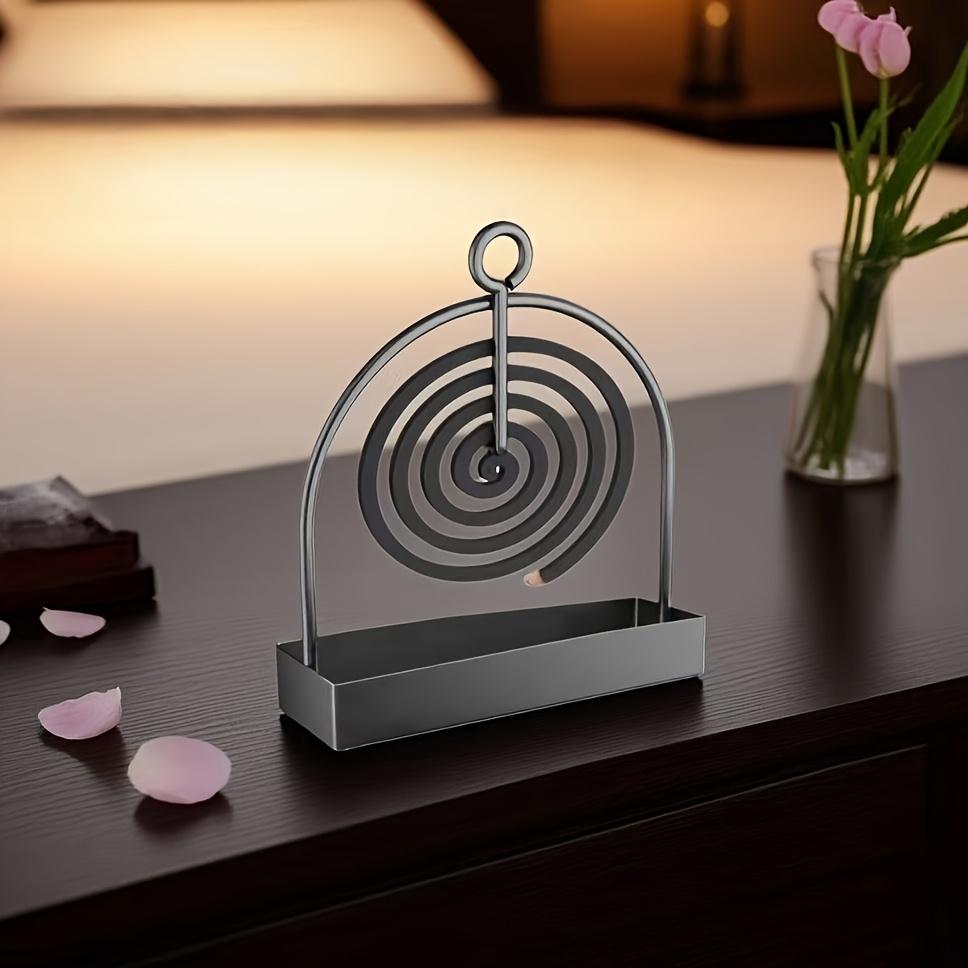 Supporto Metallico per Brucia-incenso per Zampironi & Bruciatore Sospeso per Sandalo per Casa Camera da Letto Soggiorno Patio Campeggio Decorazione