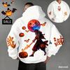 Halloween Demon Slayer Anime Men 2026 Winter Hoodie Harajuku Street Trend Vintage Oversized Women Loose Long Sleeve Top Unisex
