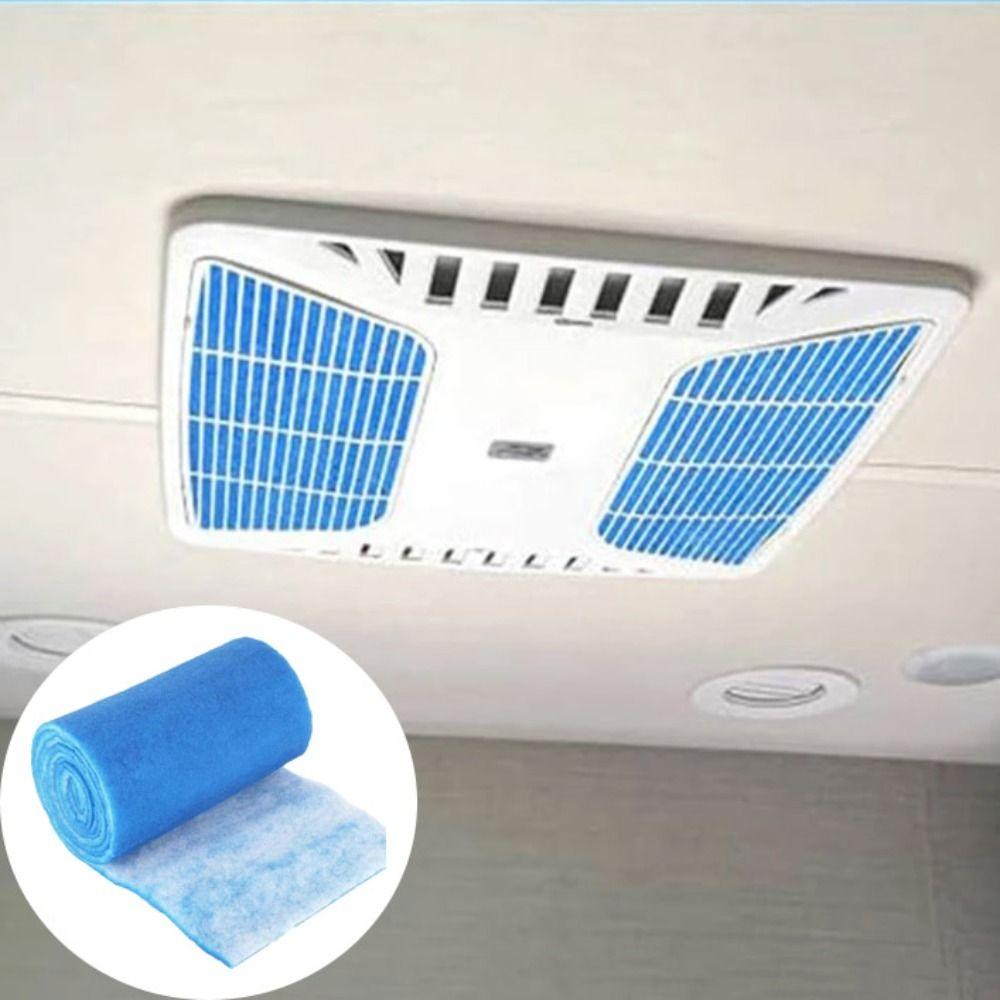 Polyester Material Air Filter Cotton Easy Cut Customizable Air Purification Filter User-friendly Installation Adjustable