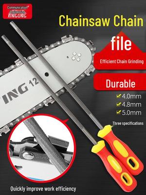 Chainsaw Chain & Teeth Sharpening Round File Tool