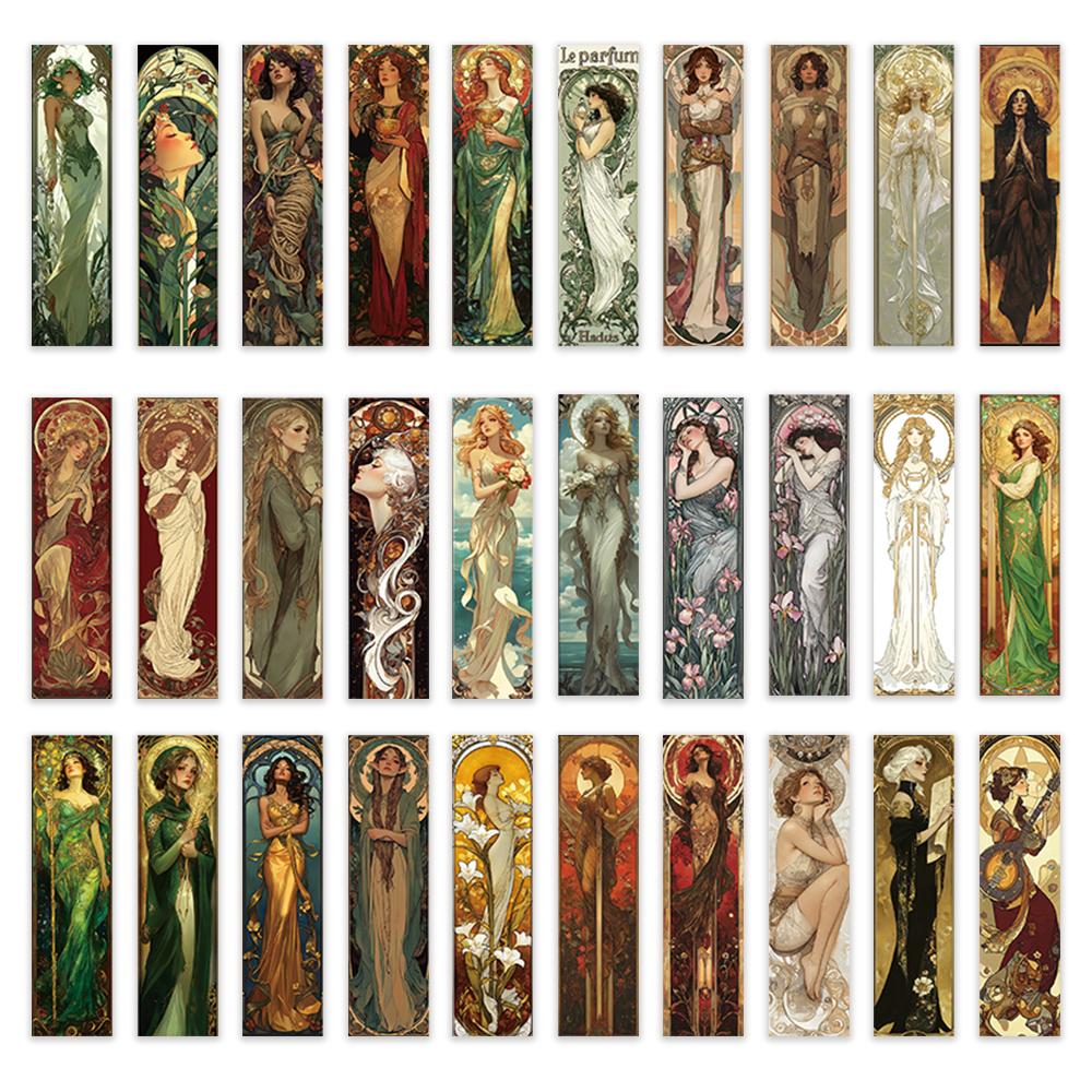 

32pcs, Retro Mythology Bookmark, Goddess, Suitable for Teachers, Readers, and Enthusiasts, Bookmark, Gift, Party, Birthday