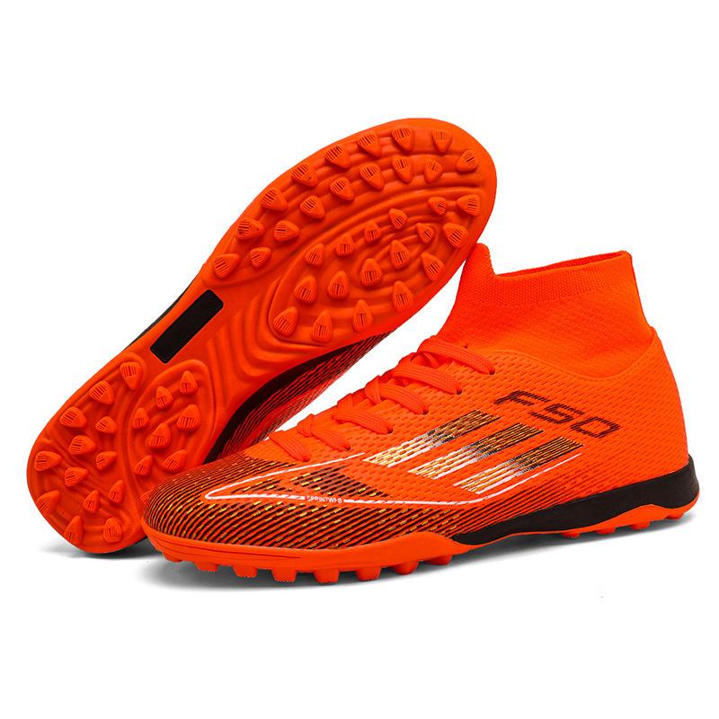 Football shoes Men and women Children Long and short nails Youth training Football sports shoes Students Adult lawn sneakers