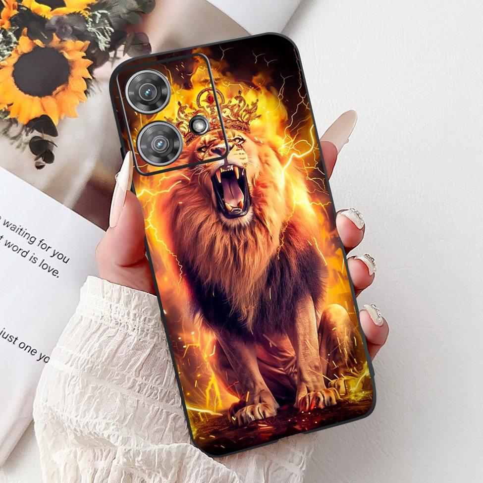 For Motorola Edge 40 Neo Case XT2307-1 Fashion Luxury Cute Cartoon Silicone Shockproof Bumper For Motorola Edge 40Neo Back Cover
