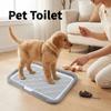 Detachable Puppy Potty Training Tray Leak Proof Pet Potty Pads Dog Toilet Tray Puppy Training