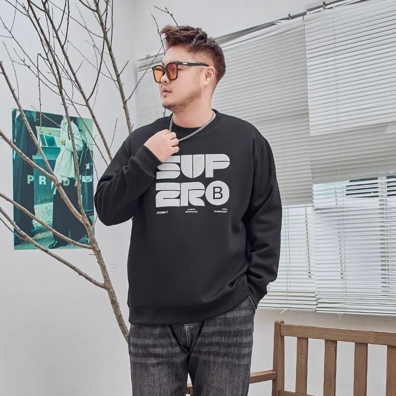 Printed soft high quality fabric wrinkle-resistant men's street sports casual breathable loose fashion trend comfortable long-sleeved tops