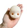 Soft PVC 1/6 MJD Doll Head Handmade BJD Doll's Head New No Makeup Doll Head  Practice Makeup