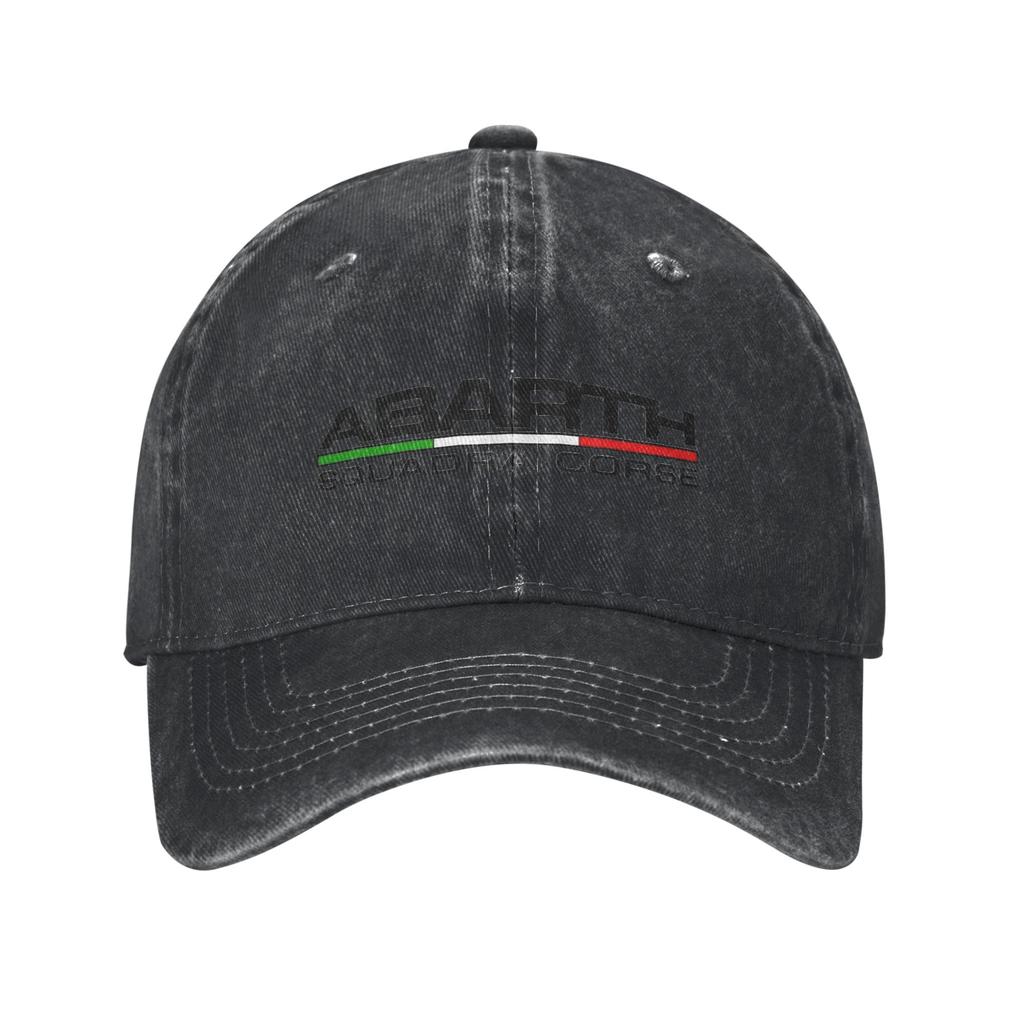 Abarth C Cool Print Denim Cap Casual Baseball Caps Adjustable Hat Summer Unisex Baseball Hats