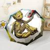 Avengers Team-up Party Compact Travel Automatic Umbrella Compact & Durable 8-Rib Design Foldable Design Travel Essential Vibrant Pattern Umbrella