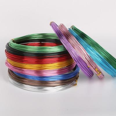 Oxidized Colored Aluminum Wire (1mm-2.5mm) for DIY Crafts and Bicycle Ornaments
