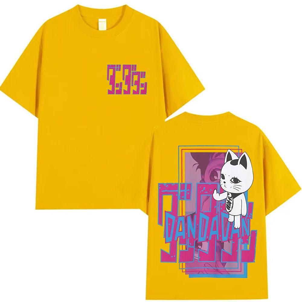 Japanese Anime Dandadan Turbo Granny Tshirt Men Womens Fashion Aesthetic T Shirts ONeck Loose Short Sleeve T Shirt Streetwear