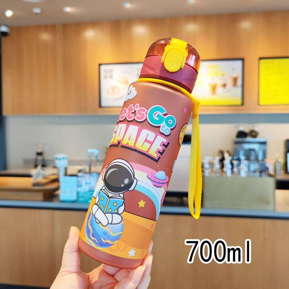 

Plastic Astronaut Space Cup Cartoon Water Bottle High Quality Sippy Cup Outdoor Sports
