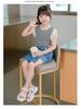 2025 Summer Girls' Sports Open-Toe Soft Sole Sandals for Students and Beach