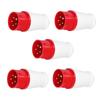 5PCS ZNG‑015 Industrial Connector Plug 5 Pin Industrial Plug for Industry Agriculture Chemical Indus