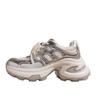 9Cm Inner Height Increase Dad Shoes Women 2025 New Lace Pearl Belt Thick-soled Mesh Breathable Casual Sports Shoes