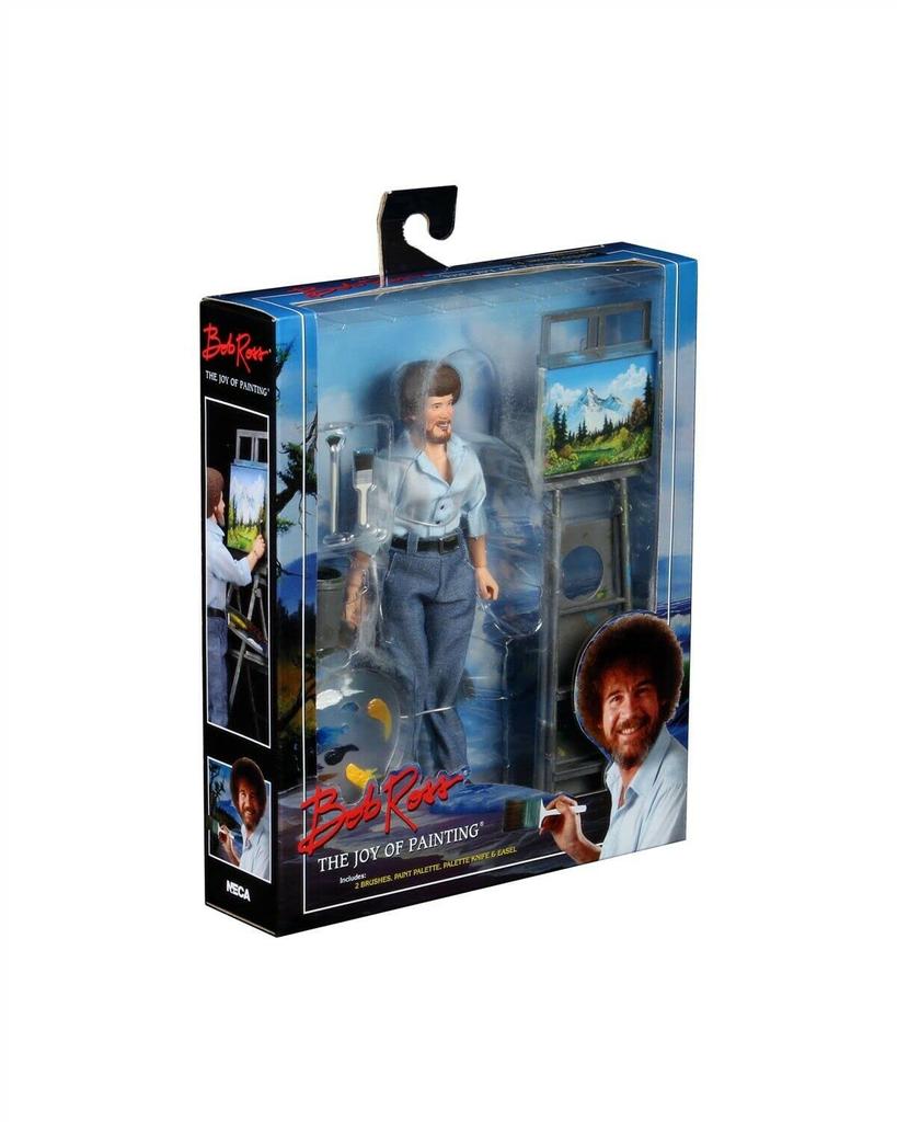 NECA Bob Ross 8-inch Clothed Action Figure