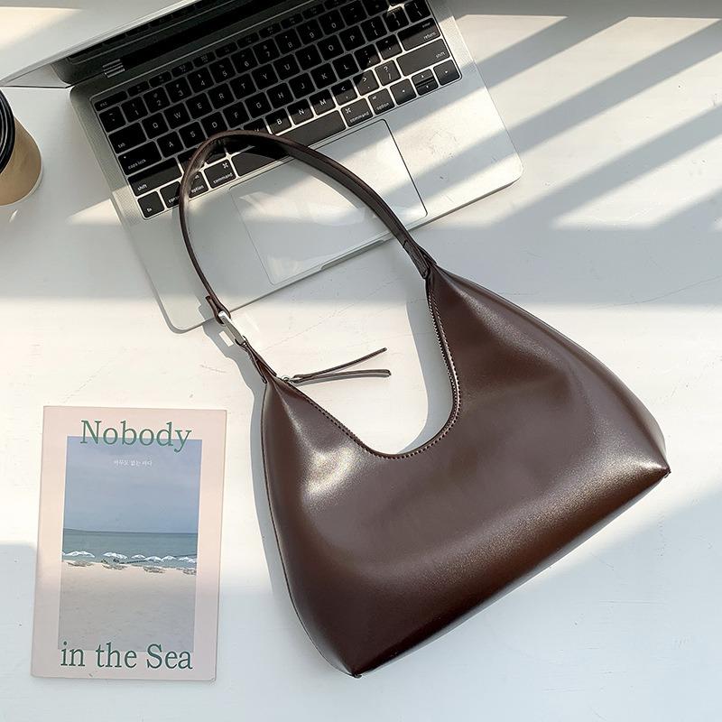 Niche bags women's bags portable fashion shoulder bags women's high-end styling retro underarm bags women