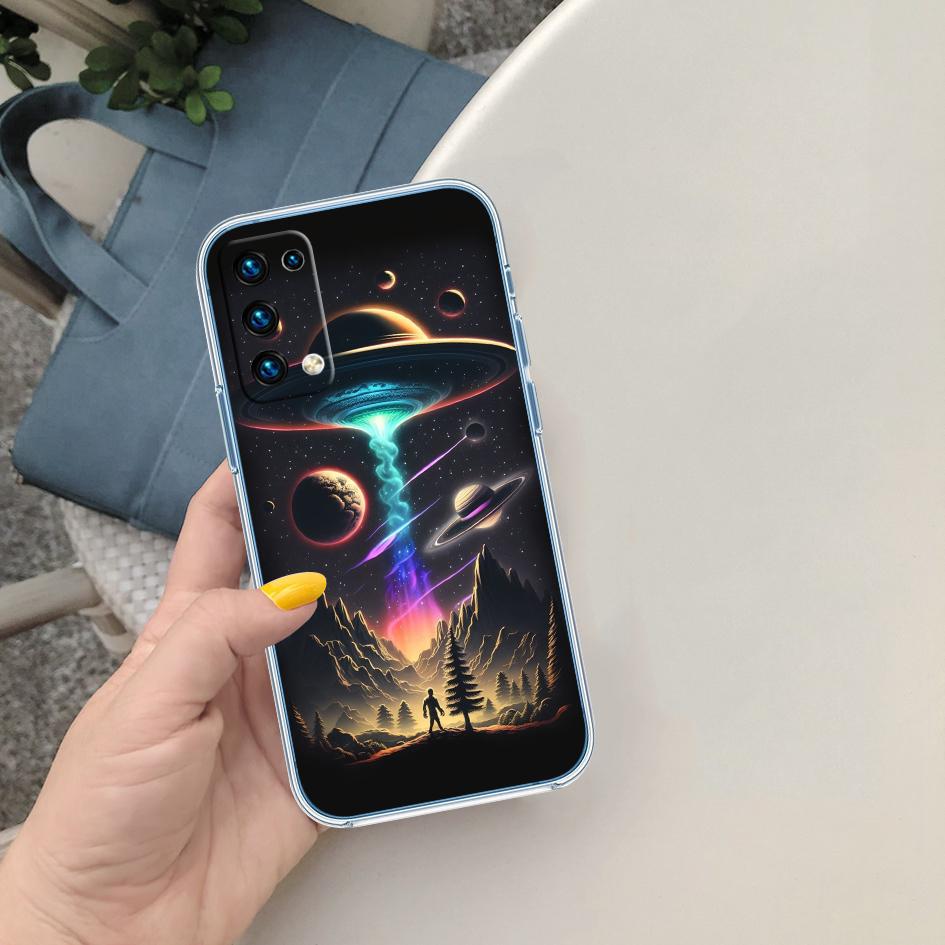 MY25 Space Astronaut Alien UFO Case for LG K22 K30 K40 K40S K41 K42 K50 K50S K51 K51S K52 K61 K62 K71 K92 Q60 Q61 V40 V50 V60