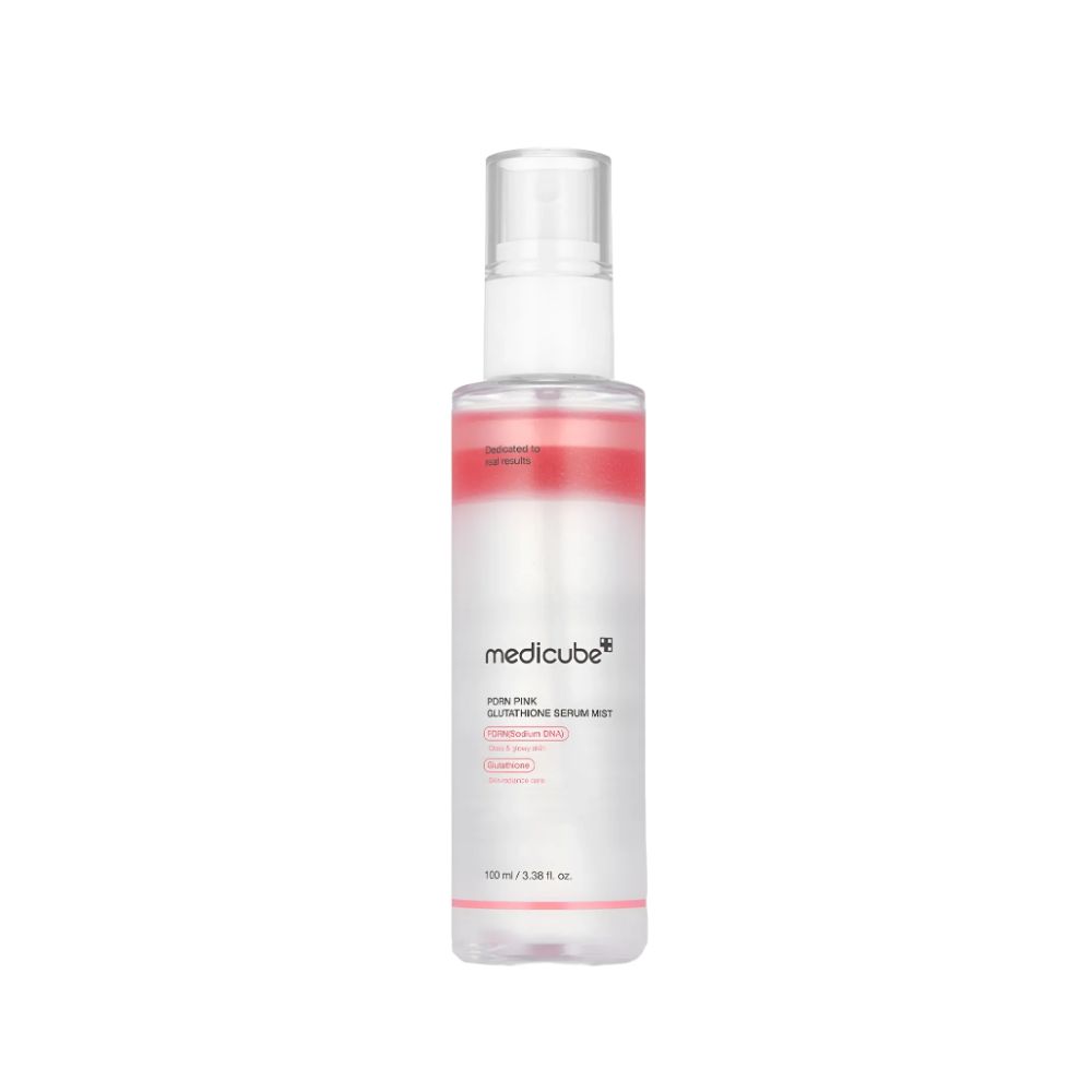 Medicube PDRN Pink Glutathione Ampoule Mist 100ml for Advanced Matrix Lifting and Intensive Radiant Shield Care