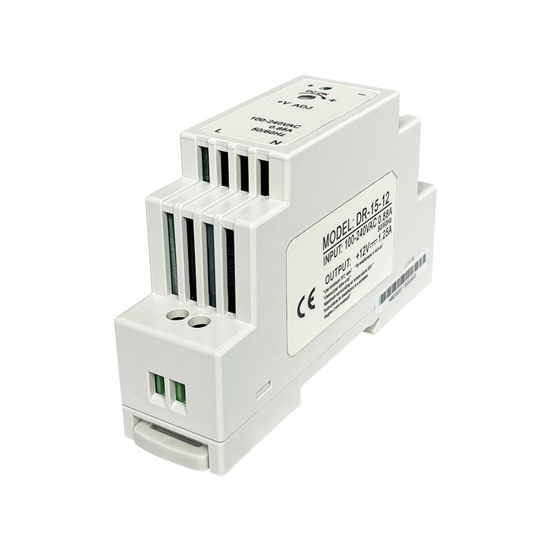 DC 12V 24V Switching Power Supply Rail Type Small Volume DR-15-0.63A 1.25A 5V 15V Transformer 15w