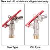 Brass 1/2" Thread Water Tap Lockable Faucet Home Outdoor Garden Tool Lockable Water Tap