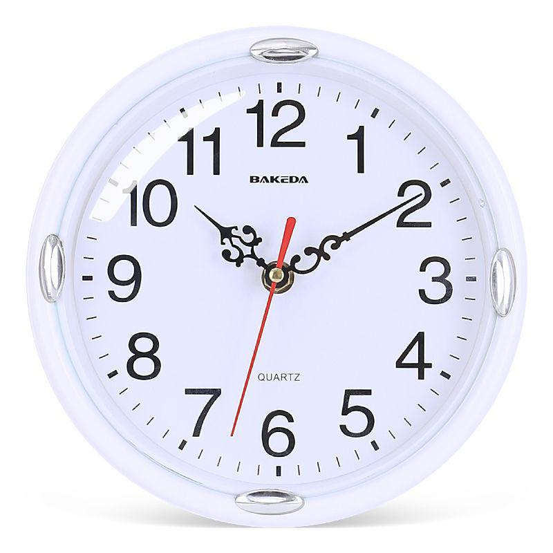 

Современные модные кварцевые настенные часы для гостиной и спальни 21cm (White)