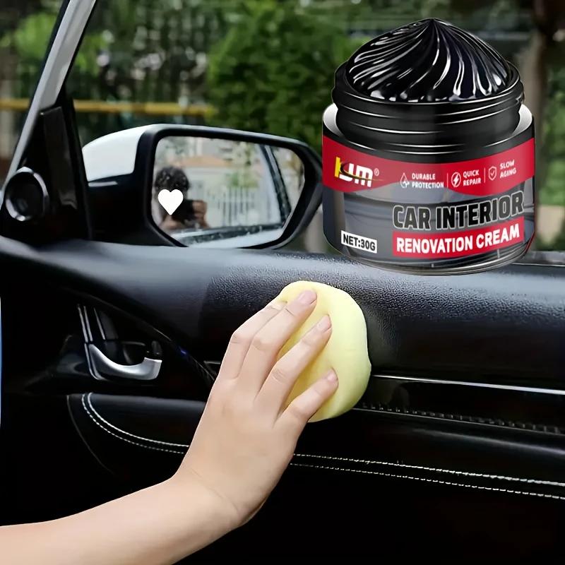 Automotive Interior Polishing Agent, with Plastic Coating and Dashboard Wax, Can Create Gloss and Protection, Restore the Roof