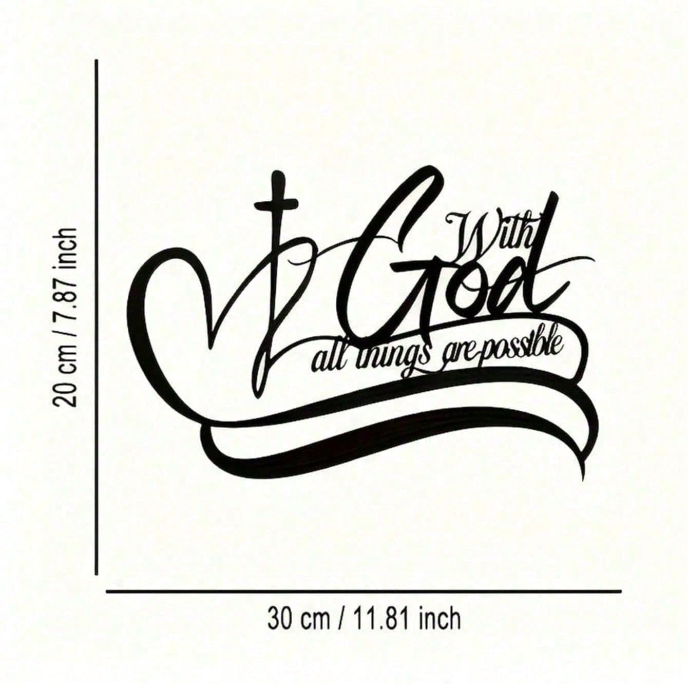 Metal Wall Art Decor Plaque for Home Office Kitchen разноцветный