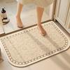 Bathroom absorbent diatom mud toilet  doormat toilet toilet floor mat toilet carpet