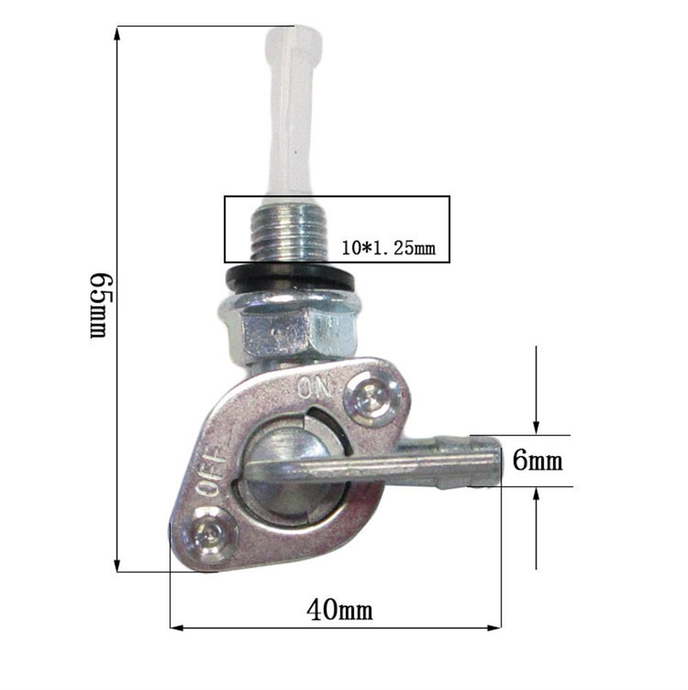 Fuel Tank Tap Filter Petcock Switch For 110cc 125cc Pit Dirt Bike Quad ATV Buggy
