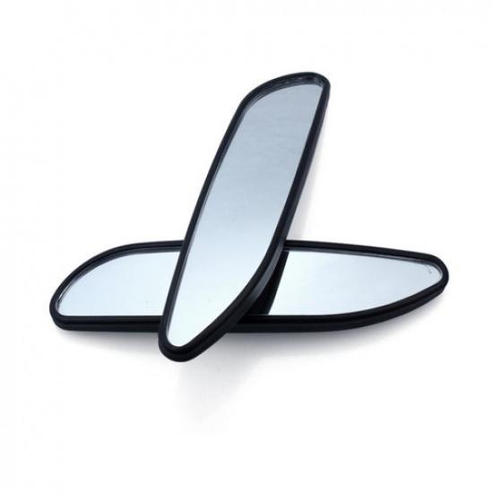 2x Car Auxiliary Blind Spot Convex Mirror Rear View Adjustable Wide Angle Mirror