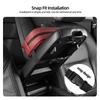 For Jeep PU Leather Car Tissue Box Armrest Paper Towel Storage Bag For Jeep Grand Cherokee Wrangler JK Gladiator Compass Rene