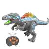 Remote Control Dinosaur Spray Velociraptor Simulation Electric Toy Model Light Sound Walking Spray