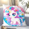 Cartoon Cute Pillow Anime Ins Style Ziyue Peach Cloud Pillow Student Nap Pillow