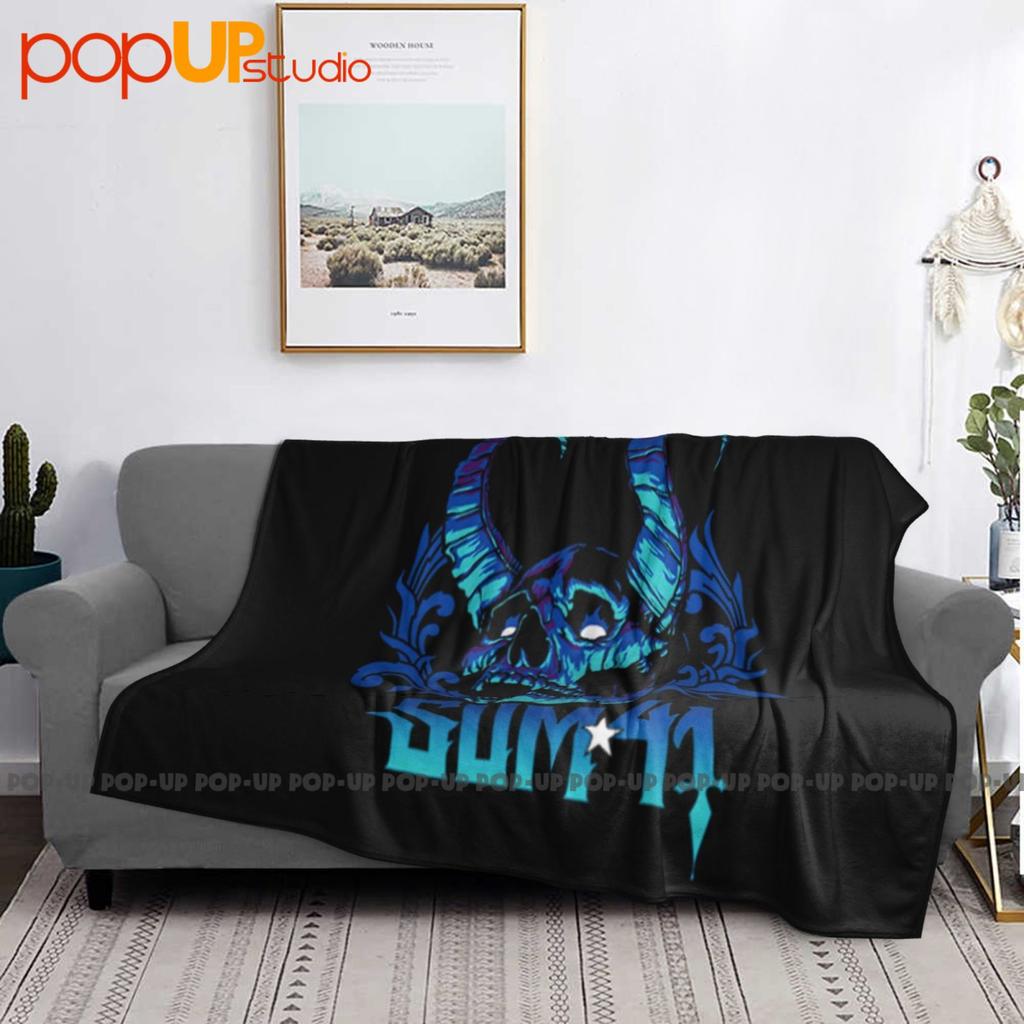 Sum 41 Blue Demon Tour Dates Band Ultra-Soft Blanket Quilt Winter Sofa Cover Bed Covers