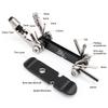Bike Multi-Tool - Bike Chain ToolTorxHexDriver - Bicycle Multi-Tool Kit Compact and Lightweight Road Bike and Mountain Bike Repair Tools (Black)